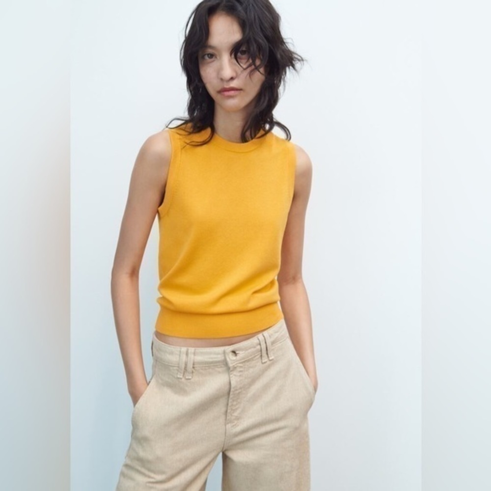 ZARA basic knit sleeveless top 8851/018